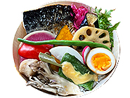 野菜畑の焼きサバ弁当